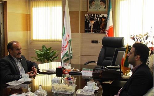 دیدار دکتر مومنی با مدیر جدید شعب پست بانک استان گلستان