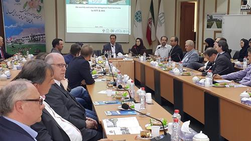 تشریح فرصت‌های سرمایه گذاری در اصفهان برای هیات اقتصادی آلمان