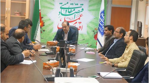جلسه با مدیر کل مدیریت بحران استان ایلام در محل اداره کل ICT