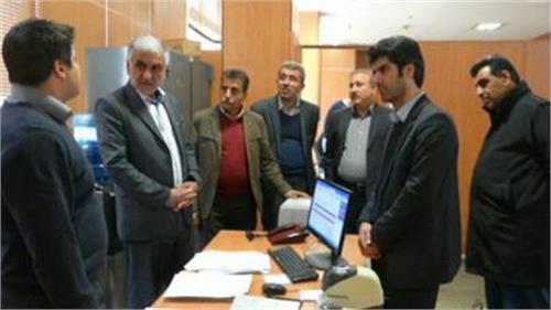بازدید معاون فنی پست از منطقه 17 پستی