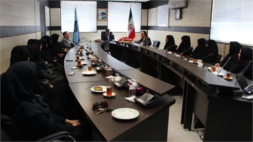 برگزاری نشست هم اندیشی مهندس مختاری با بانوان شاغل در شرکت