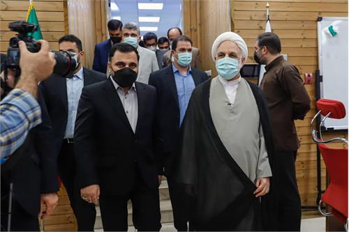 بازدید رئیس قوه قضاییه از مرکز ملی تبادل اطلاعات سازمان فناوری اطلاعات ایران / تاکید حجت‌الاسلام والمسلمین محسنی اژه‌ای بر گسترش اشتراک‌گذاری داده‌ها و اطلاعات میان دستگاه‌ها