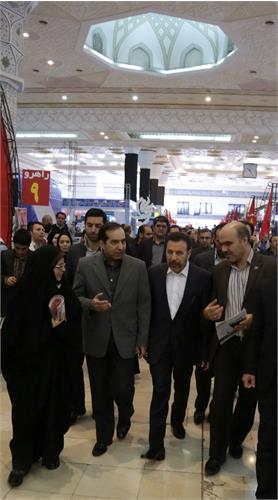 بازدید 4 ساعته وزیر ارتباطات از بیستمین نمایشگاه مطبوعات