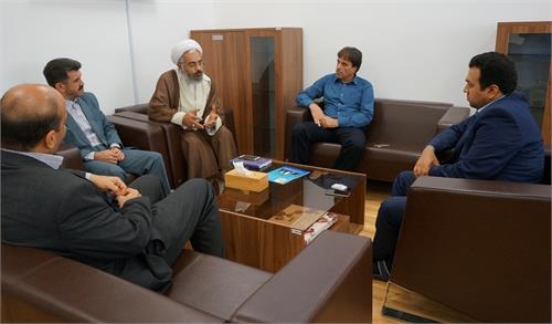 بازدید مدیر ستاد اقامه نماز استان خراسان شمالی از نمازخانه ساختمان جدید اداره کل ICT