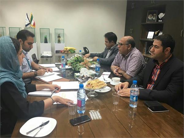 اولین جلسه گزارش بازخورد رو در رو با شرکت رسپینا برگزار شد.​