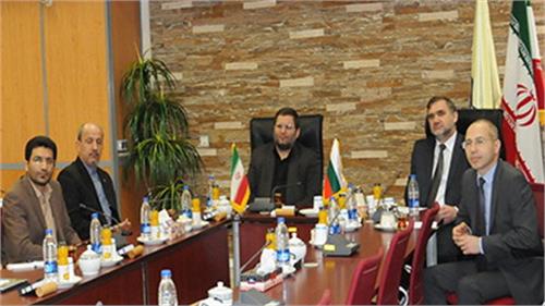 رییس هیات مدیره پست بلغارستان با مدیرعامل پست ایران دیدارکرد