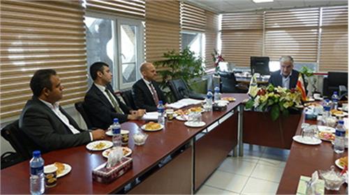 دیدار مدیر عملیات هواپیمایی شرکت لوفت هانزا با معاون فنی مدیرعامل پست