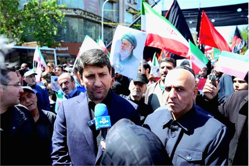وزیر ارتباطات در مراسم اربعین رهبر شهید شرکت کرد